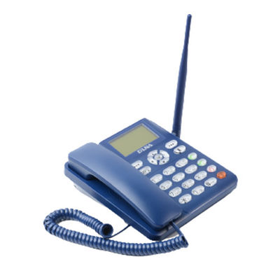 kaufen Verdoppeln drahtloses G/M Schreibtisch-Telefon DLNA MP3 Sim Gsm Desktop Phone Anti-Störungs-Fähigkeit online manufacture