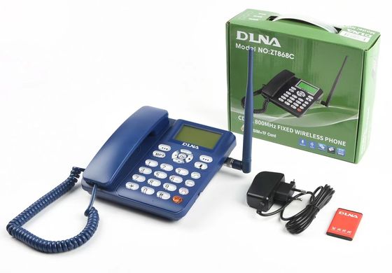 kaufen CDMA 800MHz reparierte drahtloses Überlandleitungs-Telefon DLNA ZT868C des Telefon-1000mAh der Batterie-CDMA online manufacture