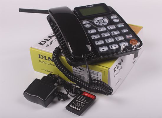 Unterstützungs-FMs MP3 450Mhz CDMA Tischplattentelefon-DLNAZT668 Stummer Reccording